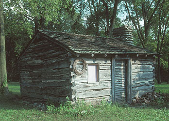 Aunt Sophie's Log Cabin (1837), slave quarters in Raytown, Missouri