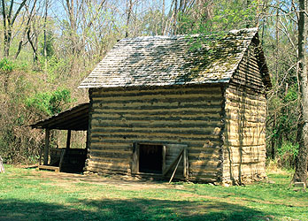 Tobacco Curing Barn (1870) in Duke Homestead State Historic Park and ...